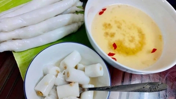 Về Hưng Yên thưởng thức món bánh cuốn Mễ Sở