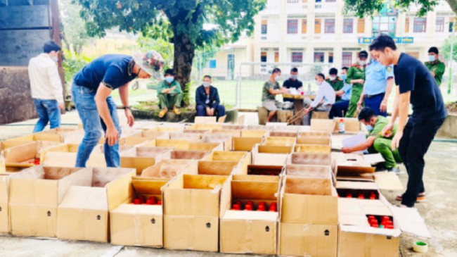 Gia Lai: Thu giữ 2.000 chai thuốc bảo vệ thực vật chứa hoạt chất Glyphosate