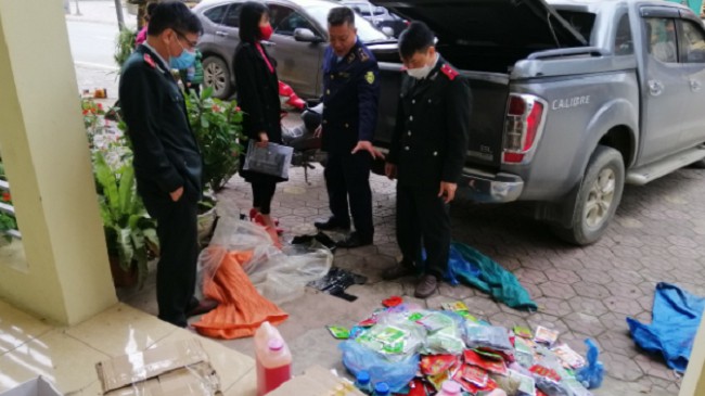 Lào Cai thu giữ hơn 100kg thuốc bảo vệ thực vật không chủ