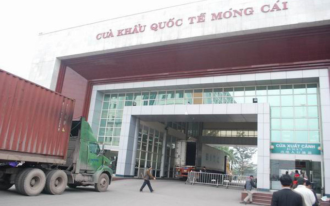 Cửa khẩu Móng Cái thông quan trở lại