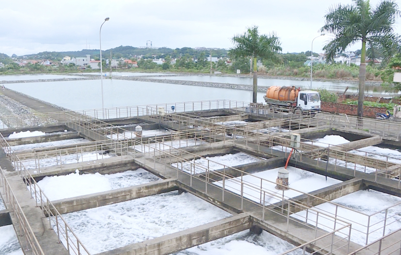 Nhà máy Nhà máy xử lý nước thải Hà Khánh công suất 6.000m3/ngày đêm.