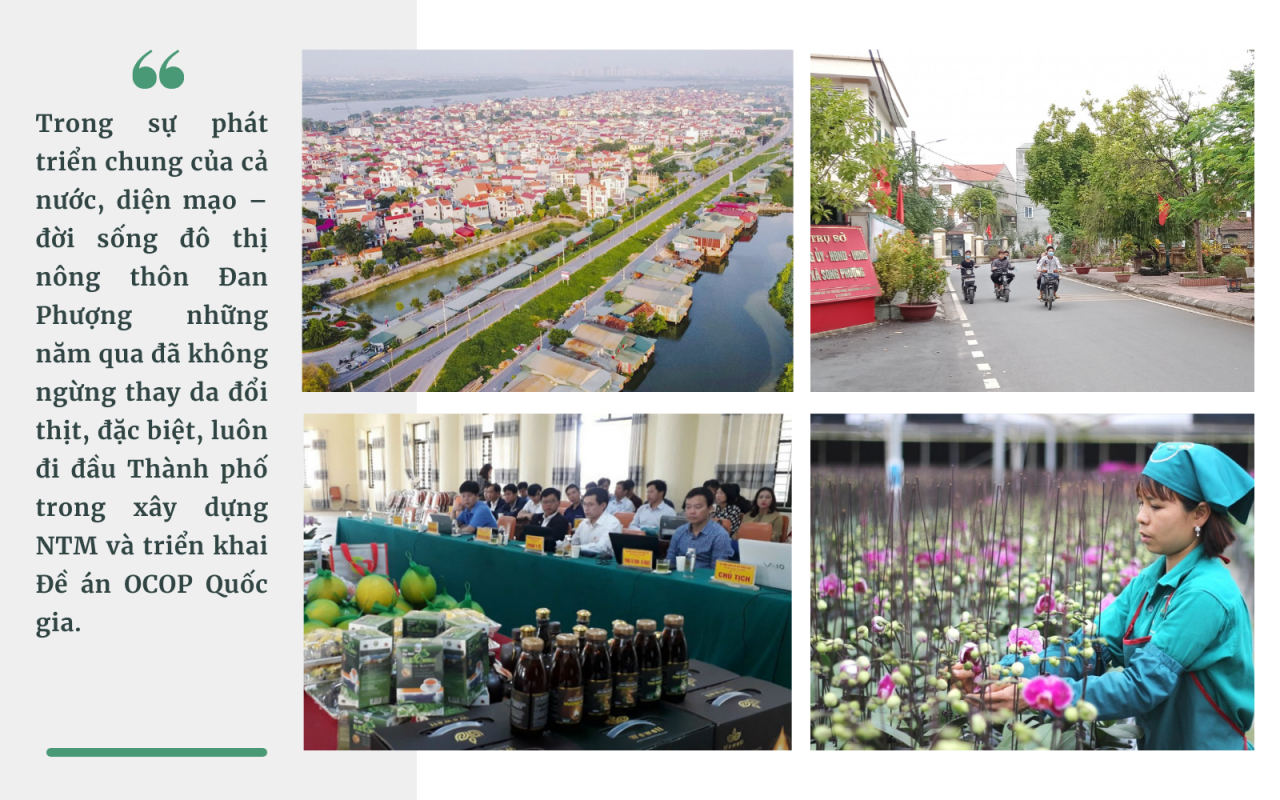 Đan Phượng trên đường trở thành đô thị hiện đại: Sức vươn mãnh liệt từ “vùng đất” thuần nông