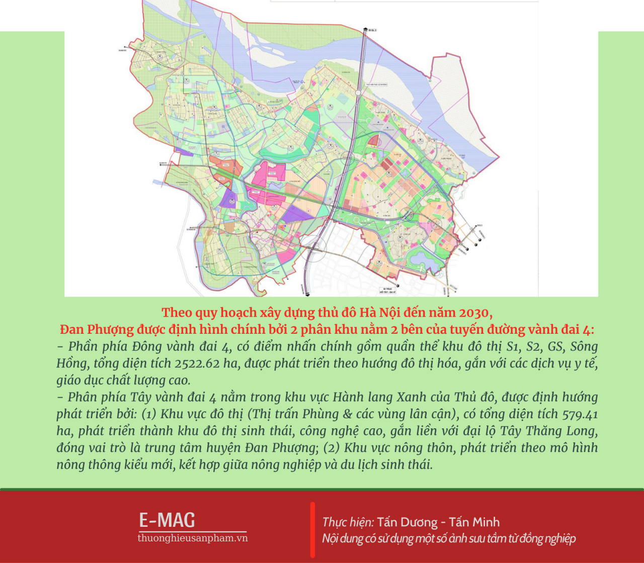 Đan Phượng trên đường trở thành đô thị hiện đại: Sức vươn mãnh liệt từ “vùng đất” thuần nông