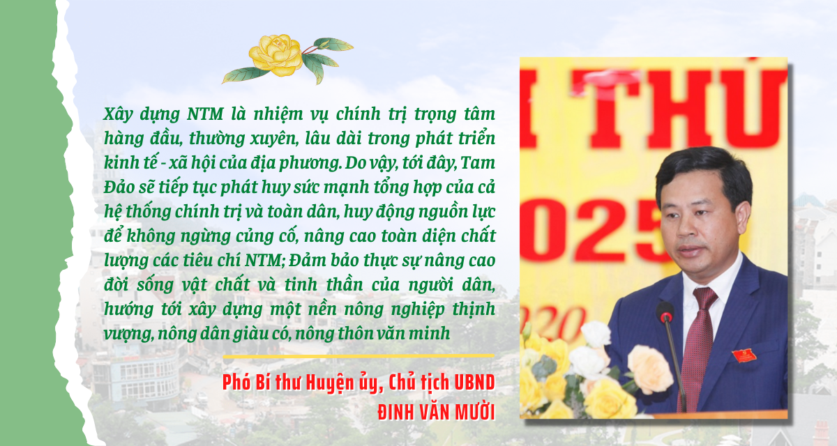 Tam Đảo (Vĩnh Phúc): Thu hái nhiều “trái ngọt” qua 10 năm thực hiện CTMTQG xây dựng Nông thôn mới