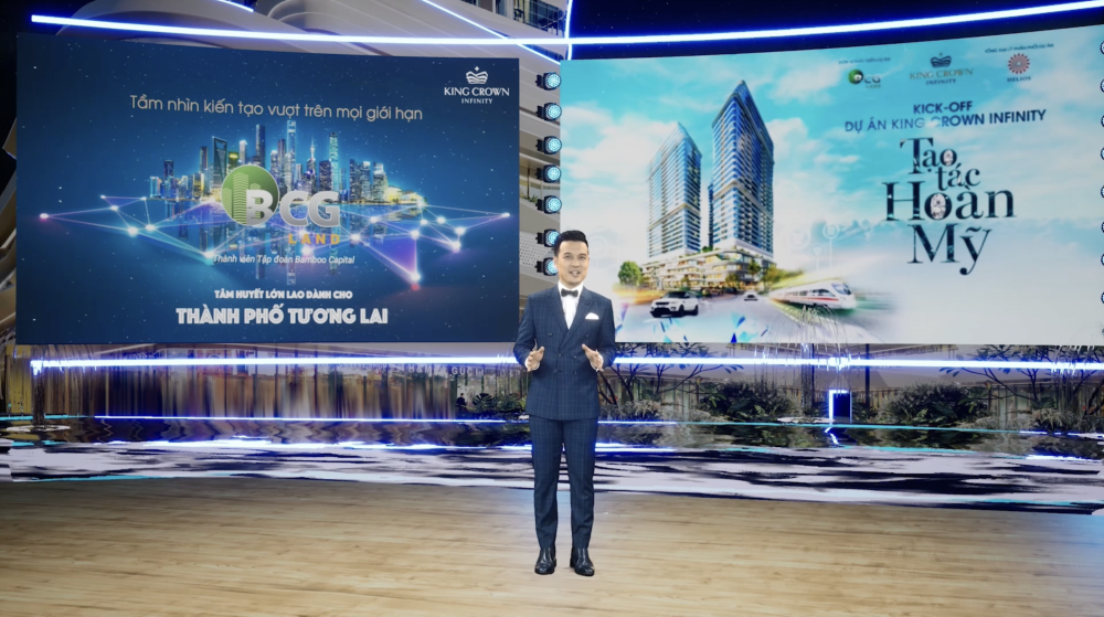 BCG Land kick-off biểu tượng sống sang King Crown Infinity