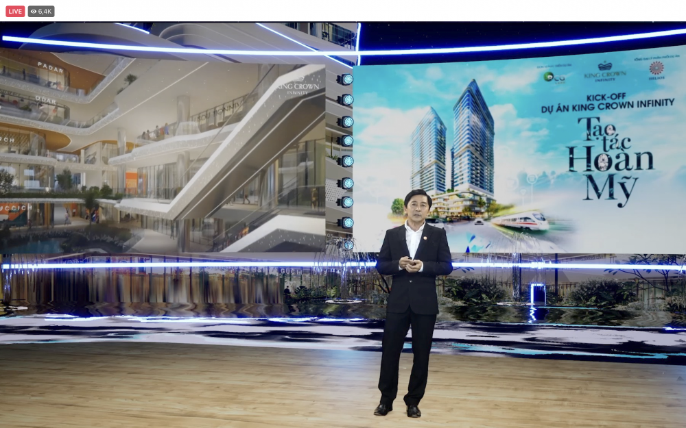 BCG Land kick-off biểu tượng sống sang King Crown Infinity