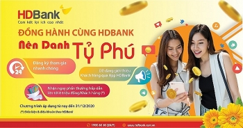 Giao dịch tại HDBank, đón cơ hội nhận quà, trúng thưởng lên tới 7,5 tỷ đồng