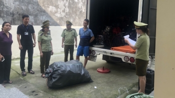 Hà Giang: Tạm giữ số lượng lớn hàng hóa giả mạo nhãn hiệu được bảo hộ tại Việt Nam
