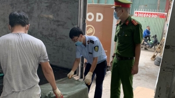 Bản tin hàng giả, hàng nhái: Xe “luồng xanh” vận chuyển 7 tấn nầm lợn không nguồn gốc