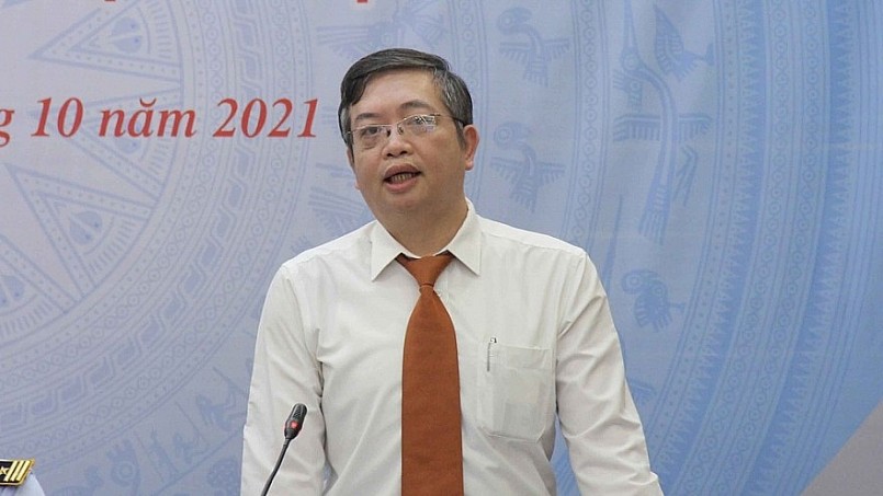 PGS.TS Tạ Văn Lợi - Viện trưởng Viện Thương mại và Kinh tế Quốc tế, Trường Đại học Kinh tế quốc dân phát biểu tại tọa đàm