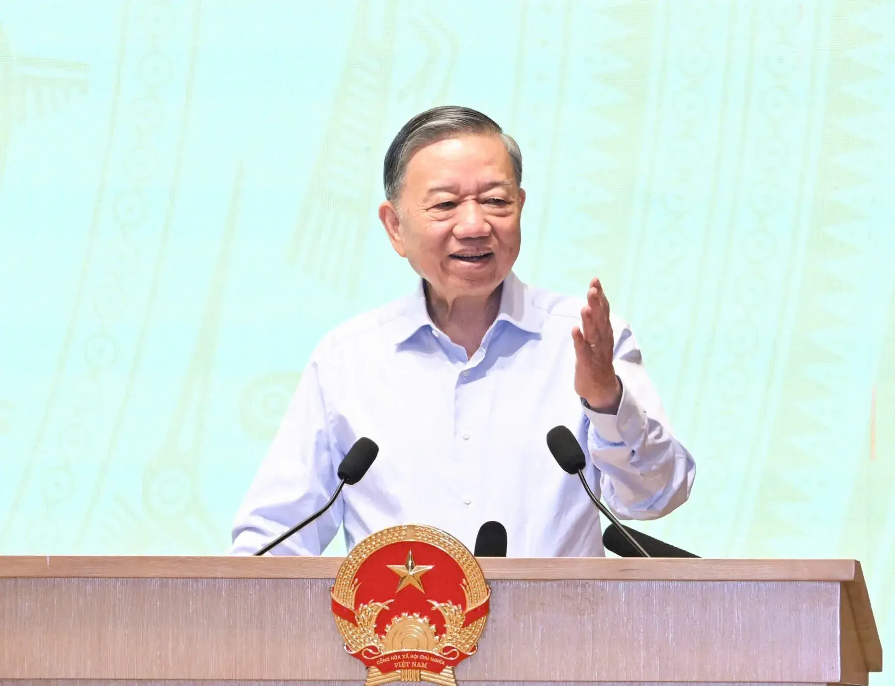 Toàn văn phát biểu chỉ đạo của Tổng Bí thư, Chủ tịch nước Tô Lâm tại phiên họp Chính phủ thường kỳ tháng 6/2026 và Hội nghị trực tuyến Chính phủ với các địa phương Toàn văn phát biểu chỉ đạo của Tổng Bí thư, Chủ tịch nước Tô Lâm tại phiên họp Chính phủ thường kỳ tháng 6/2026 và Hội nghị trực tuyến Chính phủ với các địa phương