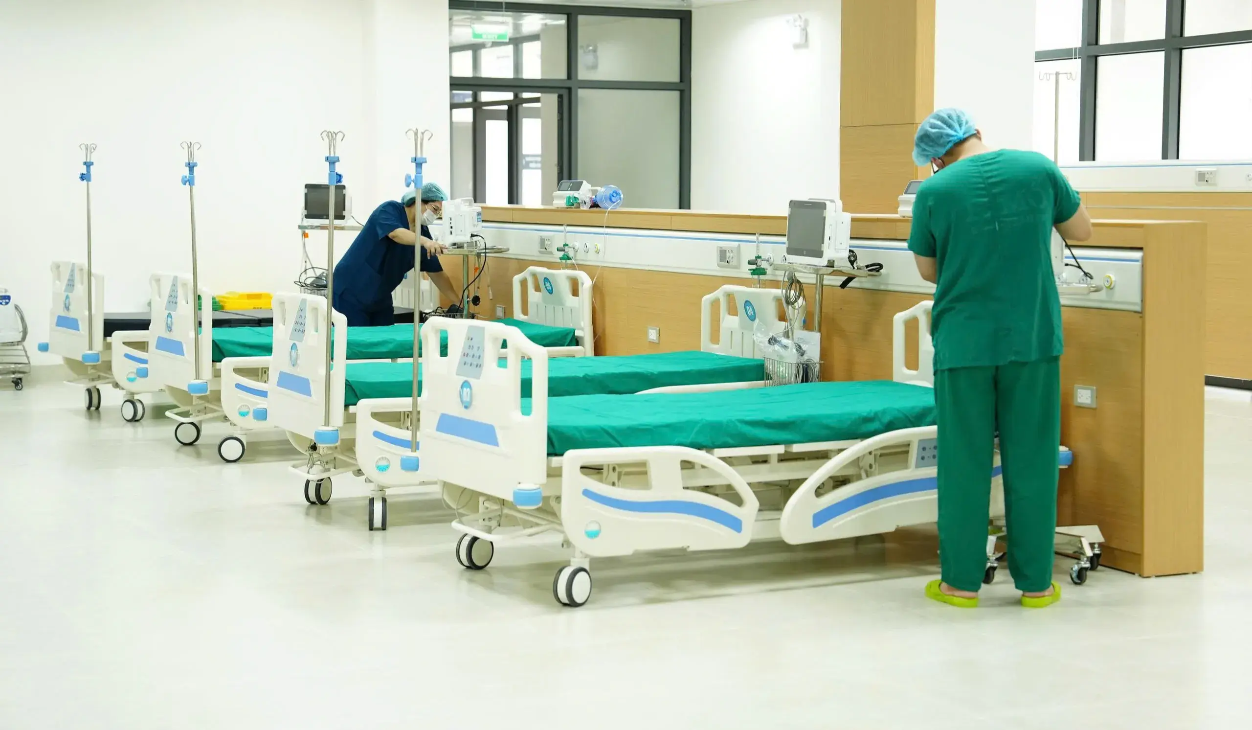 Việt Nam có thêm một bệnh viện tuyến Trung ương vừa đi vào hoạt động: Rộng 8.400m², quy mô 300 giường, có thể tiếp cận 1.000 lượt khám/ngày Việt Nam có thêm một bệnh viện tuyến Trung ương vừa đi vào hoạt động: Rộng 8.400m², quy mô 300 giường, có thể tiếp cận 1.000 lượt khám/ngày