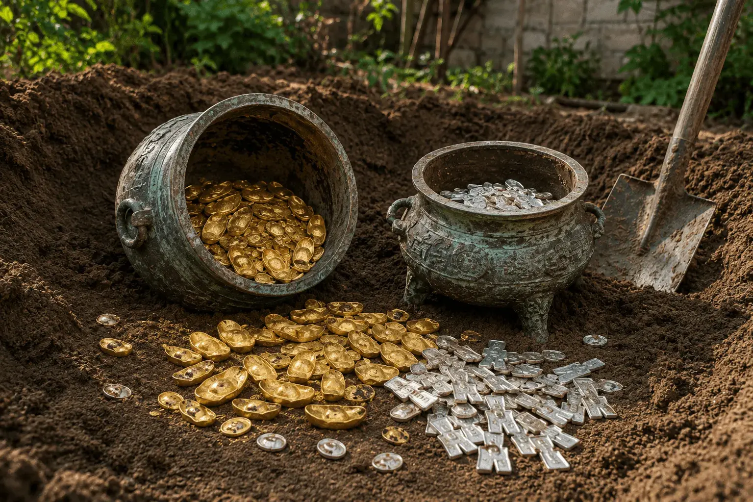Phát hiện kho vàng bạc trị giá 11.625 tỷ đồng trong vườn nhà người nông dân, toàn bộ hiện vật được thu giữ