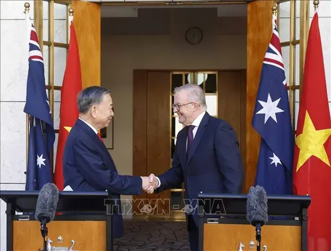 Việt Nam - Australia thúc đẩy chuỗi cung ứng bền vững, tăng sức chống chịu kinh tế