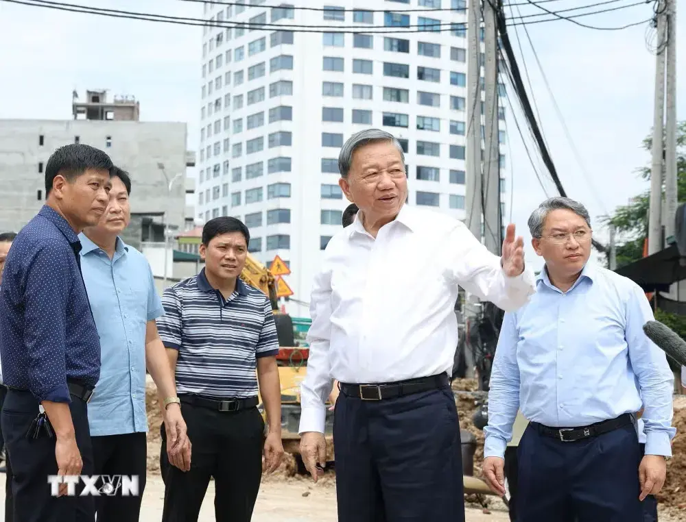 Tổng Bí thư, Chủ tịch nước Tô Lâm yêu cầu đẩy nhanh tiến độ, sớm khép kín Vành đai 1 Hà Nội