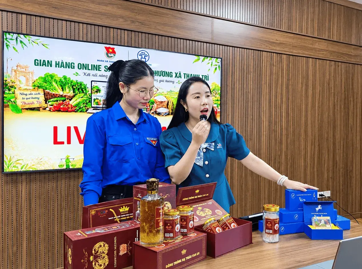 Thanh Trì đưa sản phẩm OCOP lên không gian số Thanh Trì đưa sản phẩm OCOP lên không gian số