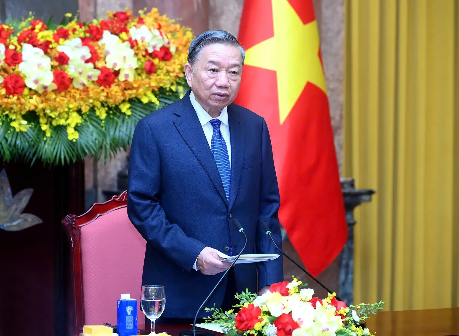 Toàn văn phát biểu của Tổng Bí thư, Chủ tịch nước Tô Lâm tiếp các Trưởng đoàn tham dự Diễn đàn Tương lai ASEAN 2026- Ảnh 1. Toàn văn phát biểu của Tổng Bí thư, Chủ tịch nước Tô Lâm tiếp các Trưởng đoàn tham dự Diễn đàn Tương lai ASEAN 2026- Ảnh 1.