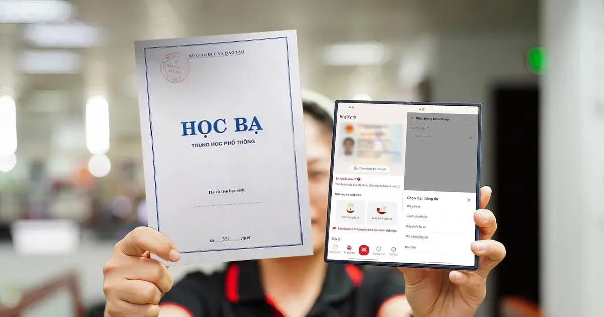 Thêm 2 loại giấy tờ mới trên ứng dụng VNeID, người dùng cần biết để không mất quyền lợi | Chuyên mục CNTT báo Pháp Luật TP.HCM
