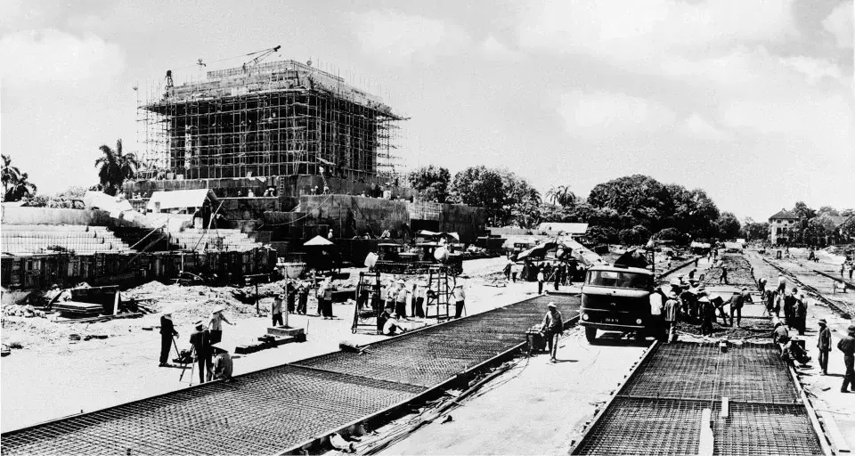 xay dung Lang Chu tich Ho Chi Minh anh 3