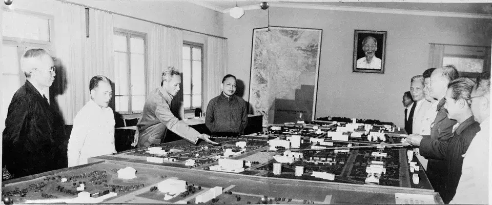 xay dung Lang Chu tich Ho Chi Minh anh 2